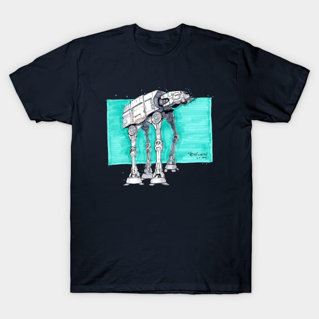 Big Walker T-Shirt by Dustin Resch